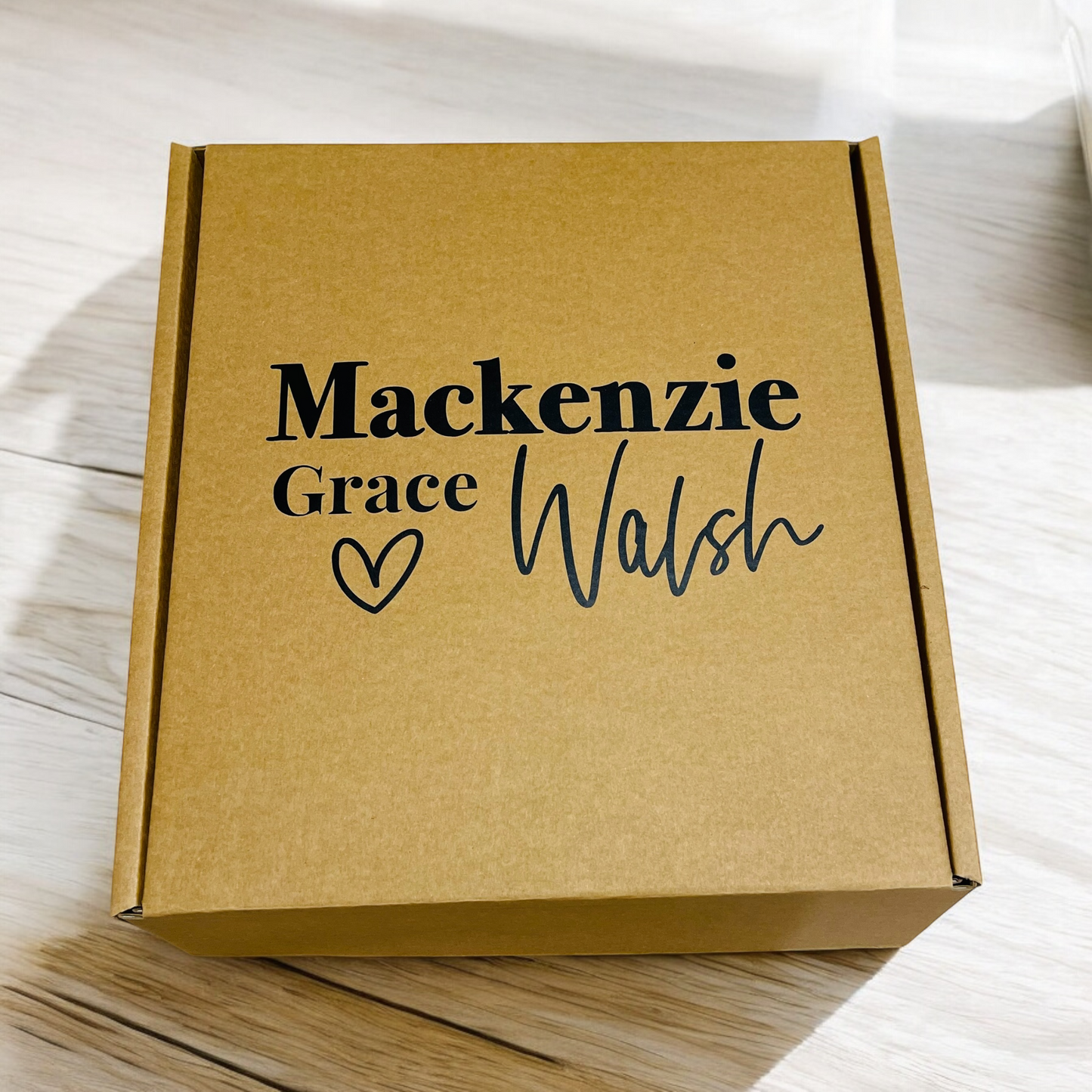 Personalised Newborn Girl Hamper