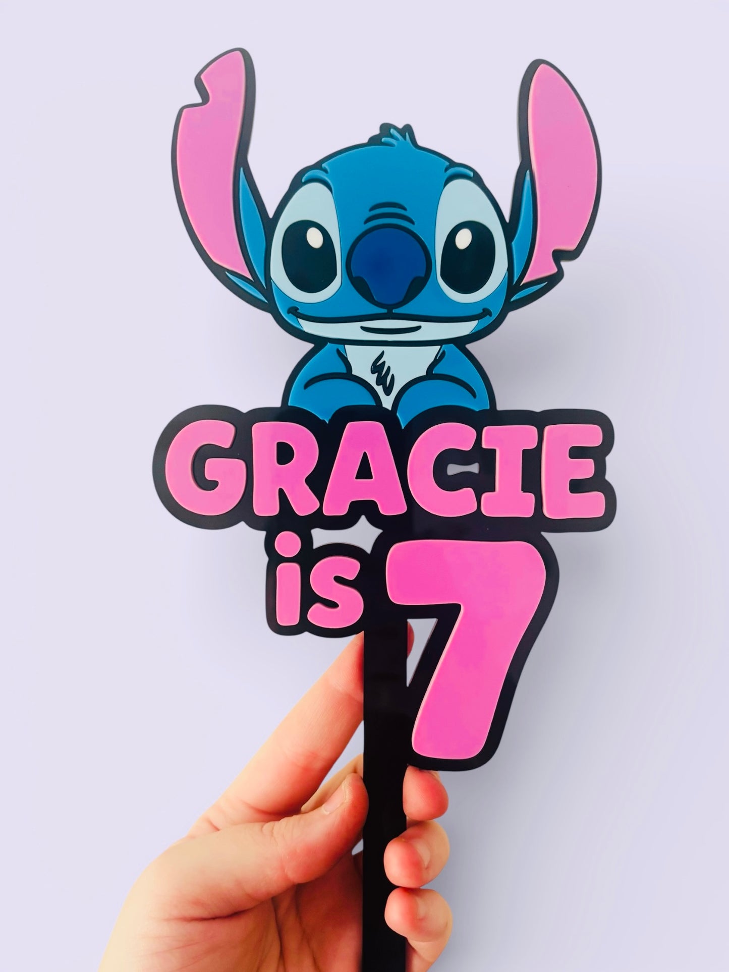 Stitch Cake Topper