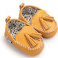 Tan Tassle Pre Walkers