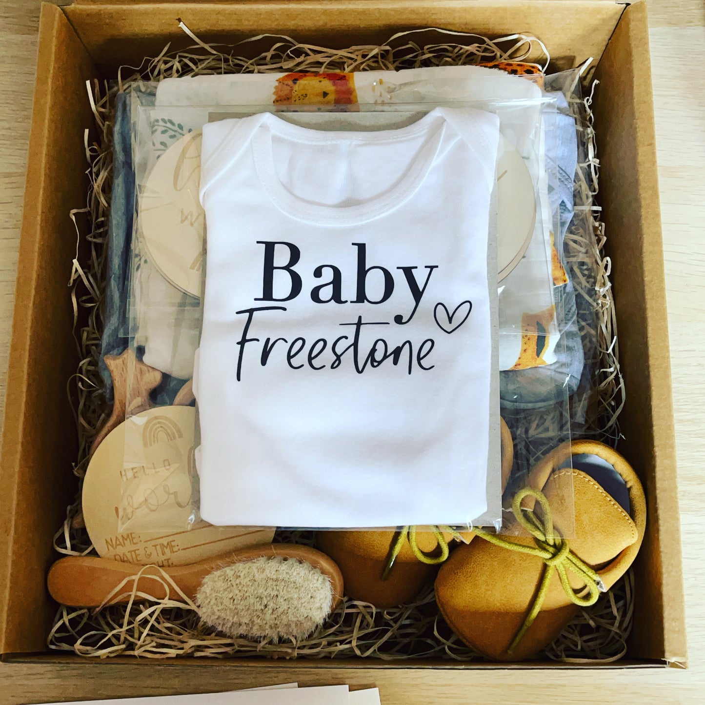 Custom Last Name -Personalised Newborn Onesie