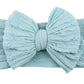Eucalyptus Big Knot Bow Newborn Head Band