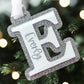 Custom Christmas Mirror Letter Ornaments
