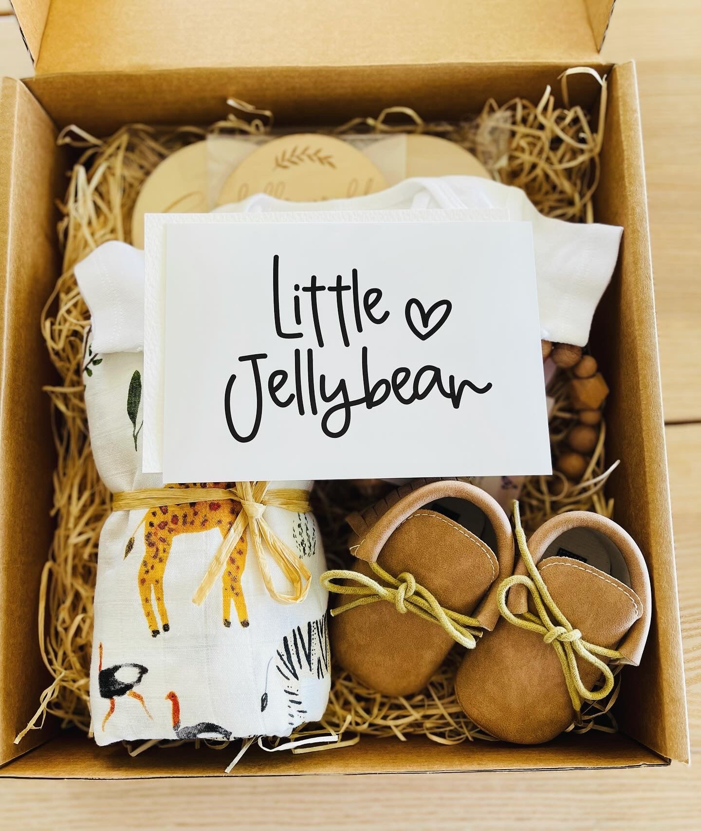 Little Jellybean -Personalised Newborn Onesie