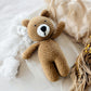 Brown Bear Crochet Rattle