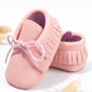 Pink Fringe Pre Walkers