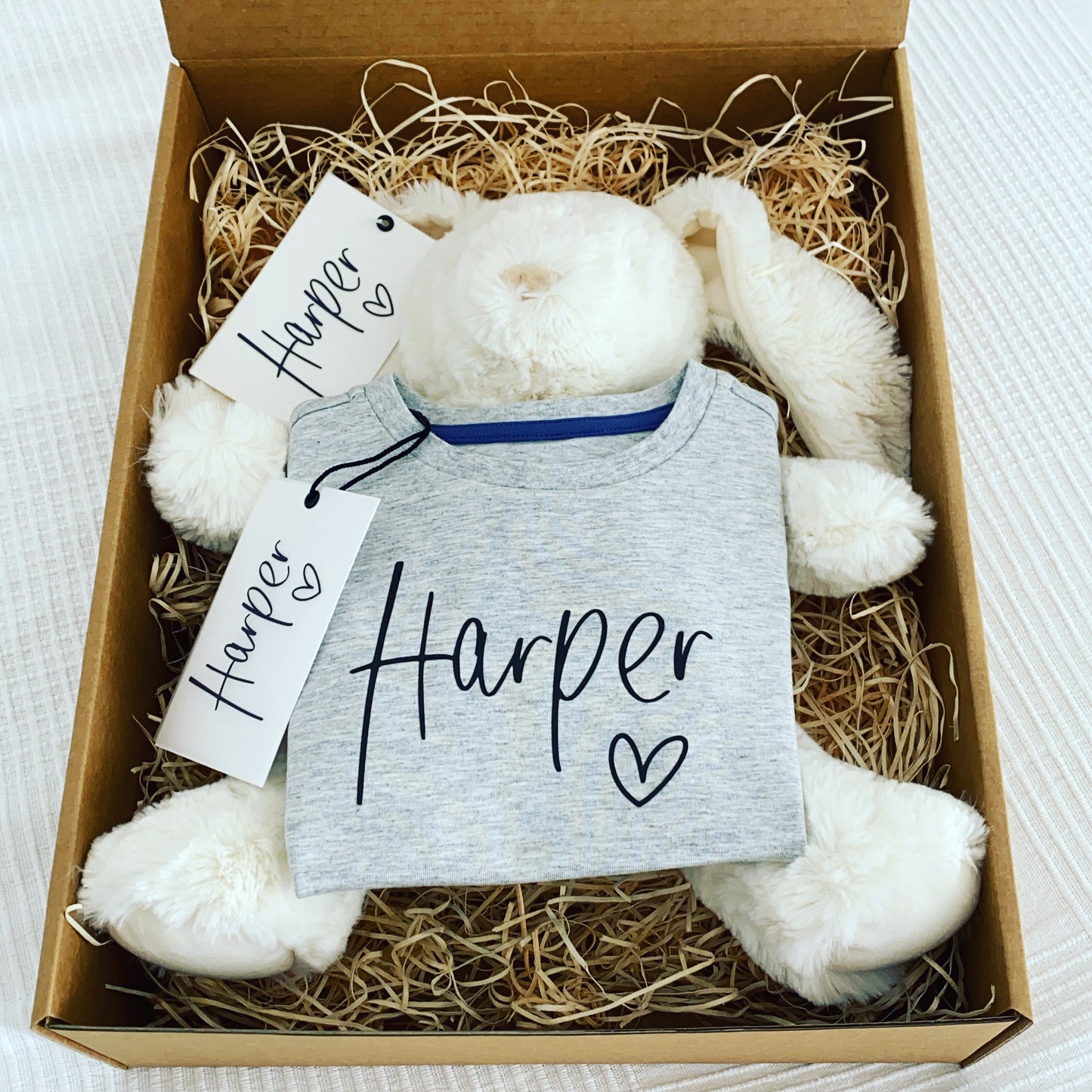 Personalised Plush Bunny