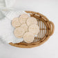 Olive Wreath Newborn Monthly Milestone Discs- Wood