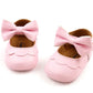 Pink Bow Pre Walkers