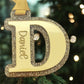 Custom Christmas Mirror Letter Ornaments