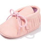 Pink Fringe Pre Walkers