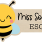 Bee Name Badge