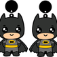 Batman Drop Earrings