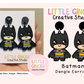 Batman Drop Earrings