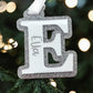 Custom Christmas Mirror Letter Ornaments