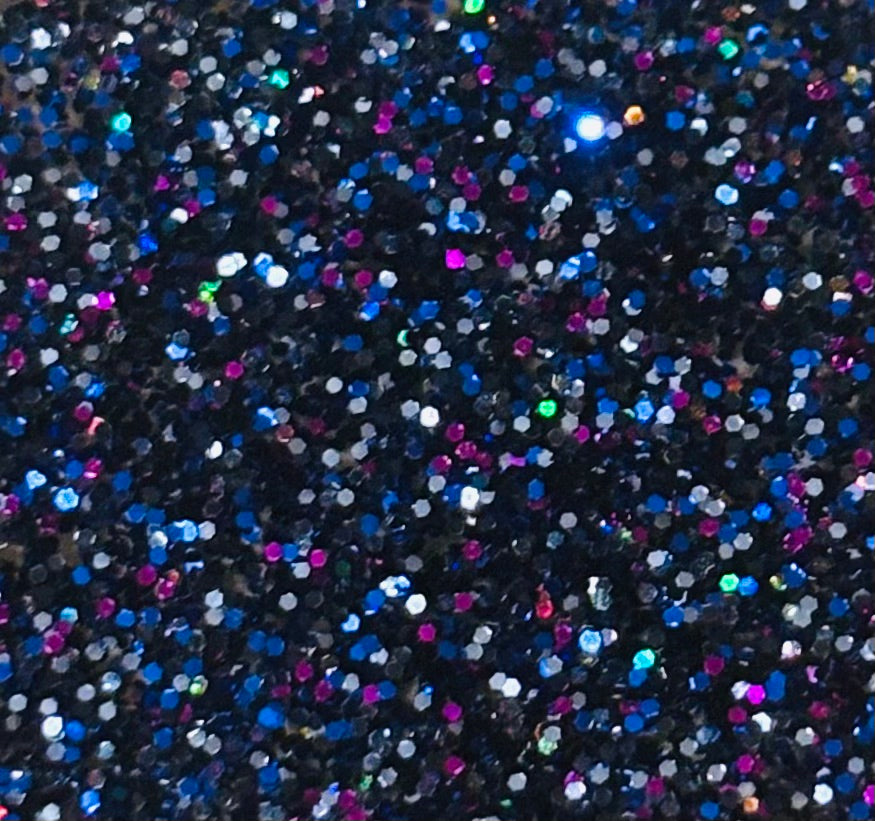 Mystic Blue Glitter
