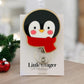 Custom Christmas Badge Reel + Name Plate