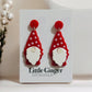 Christmas Gnome- Christmas Earring Dangle