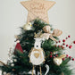 Personalised Family Star Christmas Tree Topper