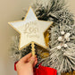 Personalised Family Star Christmas Tree Topper