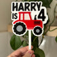 Tractor Cake Topper