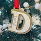 Custom Christmas Mirror Letter Ornaments