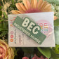 New Acrylic Name Badge -With Occupation