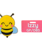 Bee Badge Reel + Name Plate Set