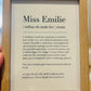Personalised Gift Frame- Coach