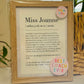 Personalised Gift Frame- Coach