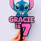 Stitch Cake Topper