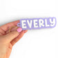 Acrylic Name Bag Tags